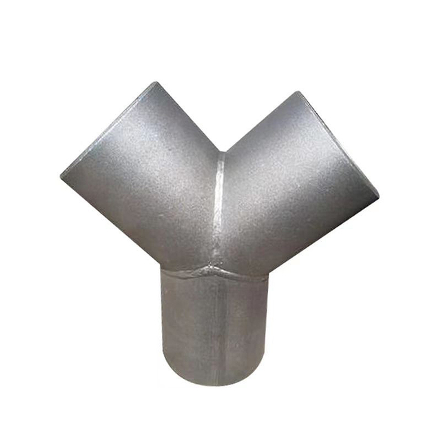  Y Shape Joint Carbon Steel Pipe Tee