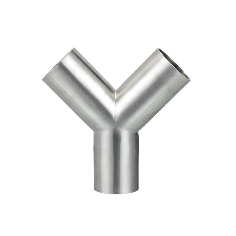 Three-way Y Type Stainless Steel Tee 