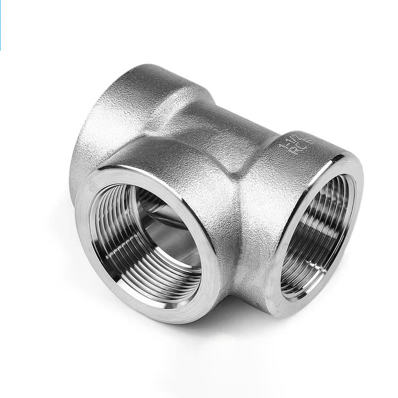 Stainless Steel Internal Thread Equal Tee