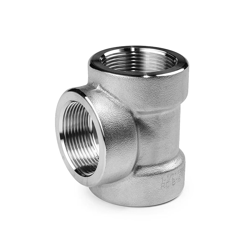 Stainless Steel Internal Thread Equal Tee