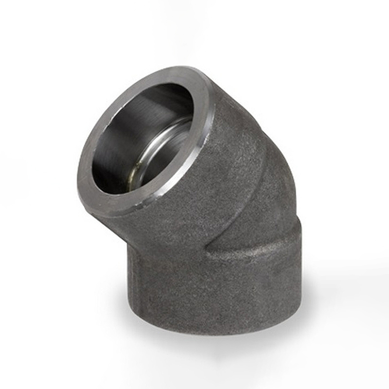 45° Carbon Steel Socket Weld Forged Elbow