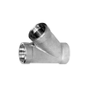 Stainless Steel Socket Tee 45 Deg Lateral