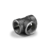 Carbon Steel Threaded Equal Diameter Tee Corrosion Resistant