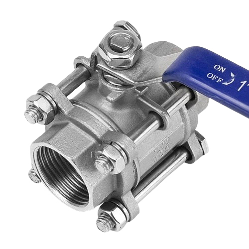 3 PC threaded ball valve 4.1