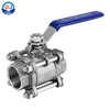 3 PC Casting Ball Valve with Internal Thread 