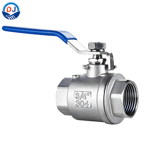 2 Piece Threaded SS Ball Valve