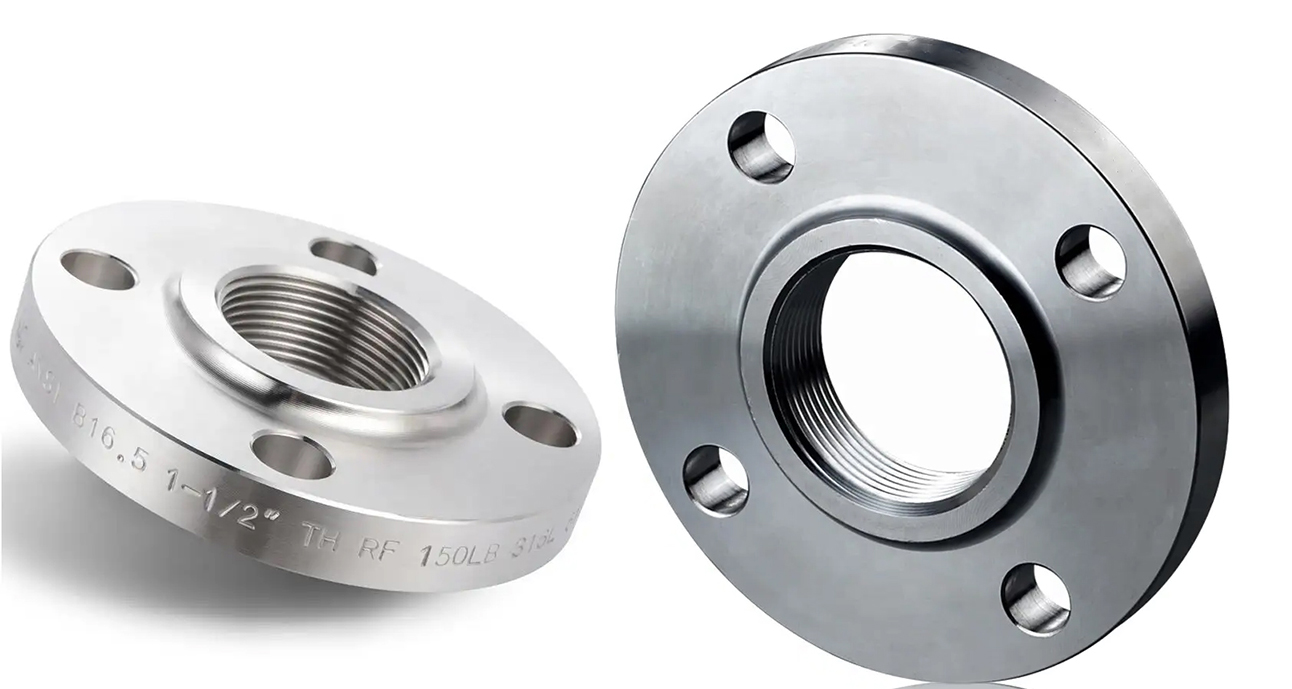 Threaded flange